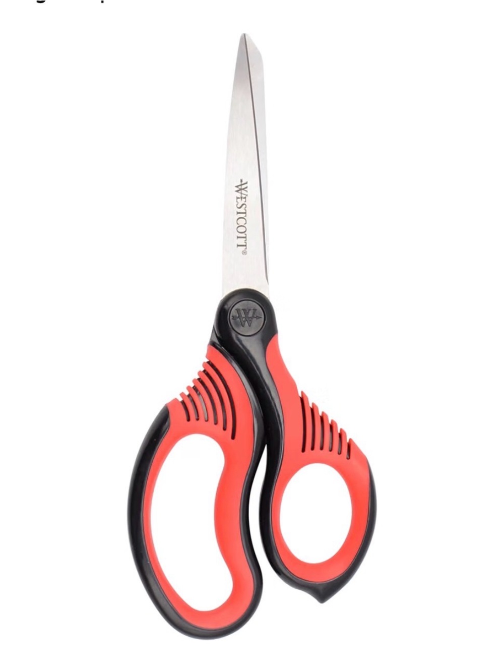 Westcott 8-Inch Titanium-Bonded Premium Handle Scissors For Office And Home, Bla